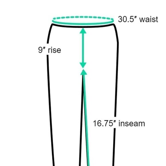 W by Worth Black Bermuda Size 0 - Picture 3 of 3